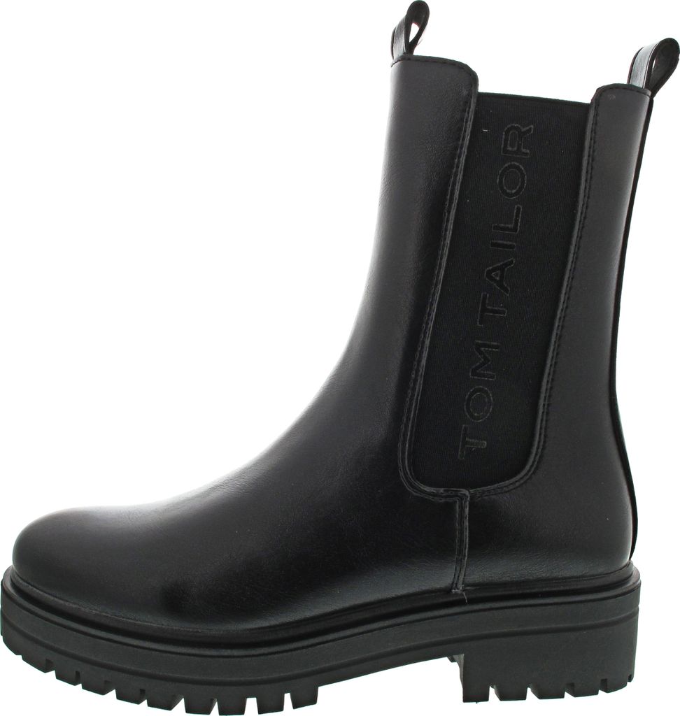 Tom Tailor Chelsea Boot Schwarz Produktbild 