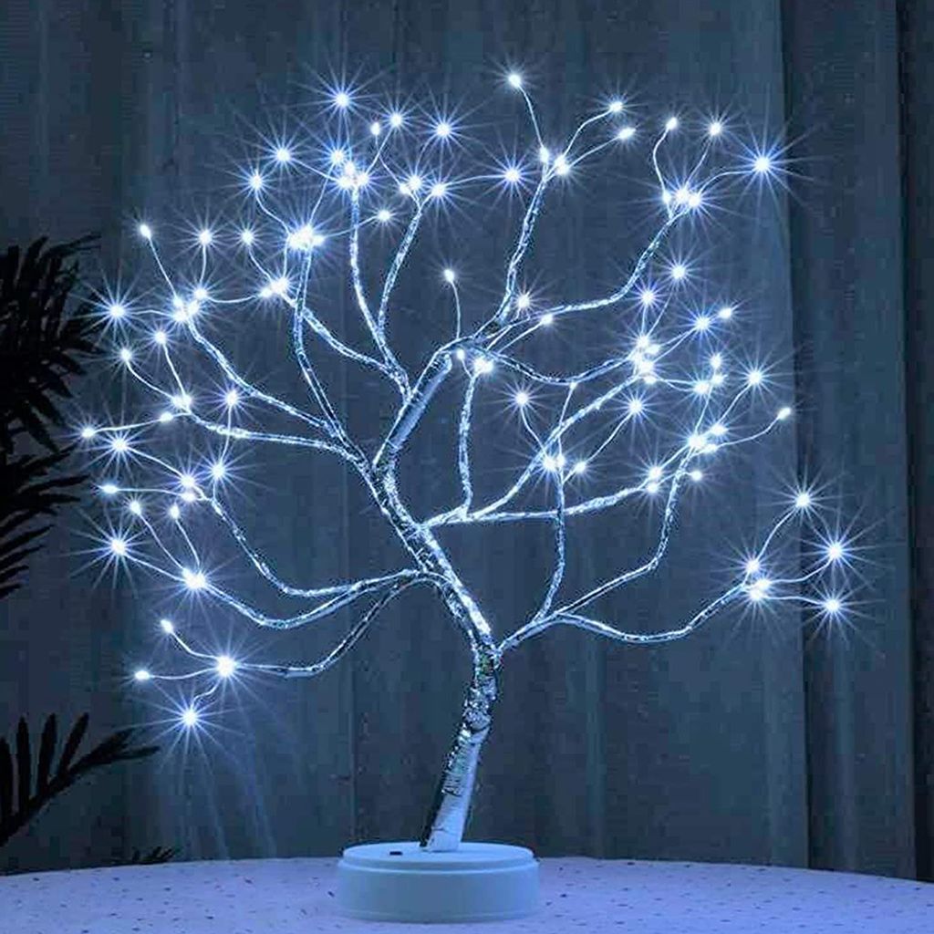 LED Baum Lichterbaum warm-weiß Innen Außen Deko Lichterkette Zweige  Weihnachten