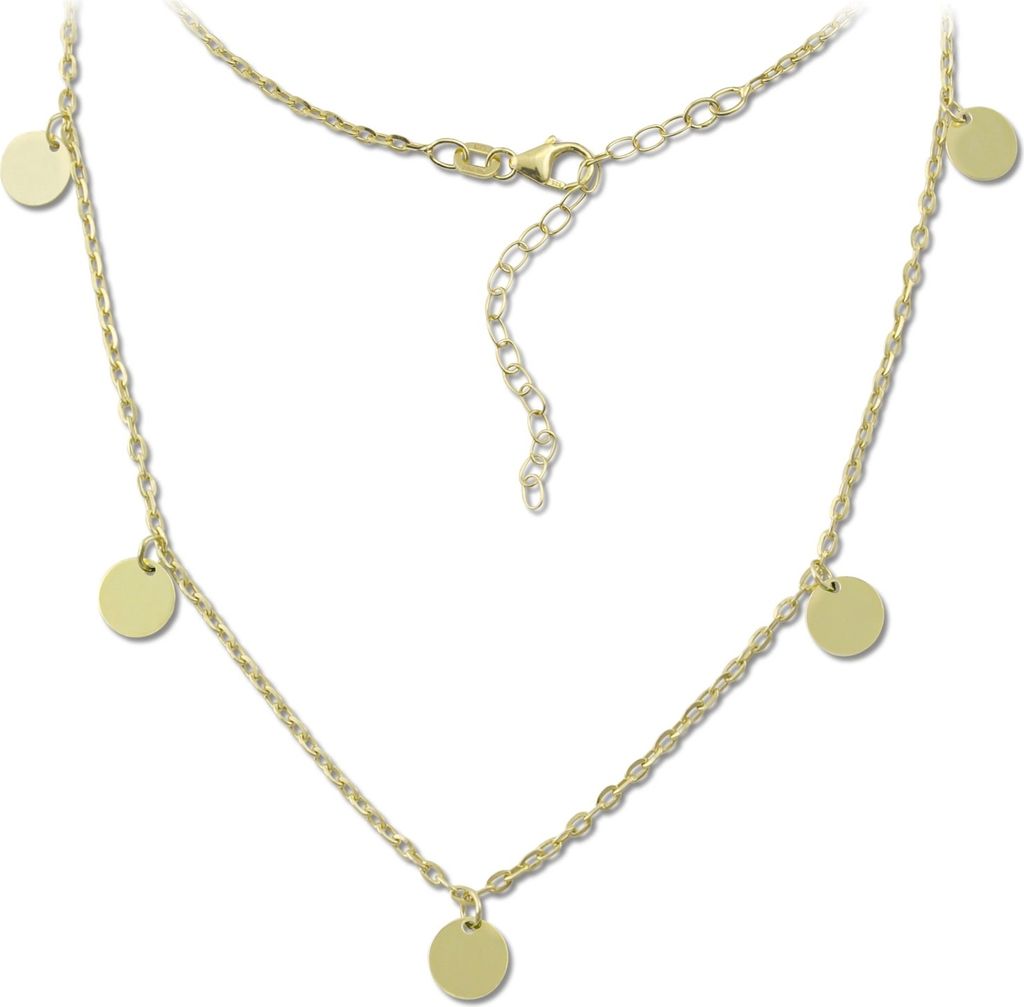 SilberDream Halskette 38cm 925 Sterling Silber Schmuck Produktbild 