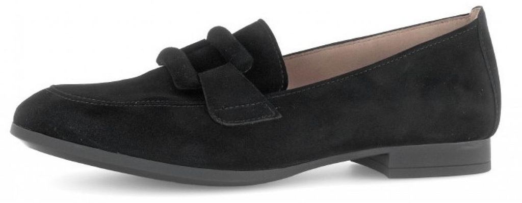 Gabor 55.273 Damenschuhe - elegante Slipper - Halbschuhe schwarz Elegant NEU
