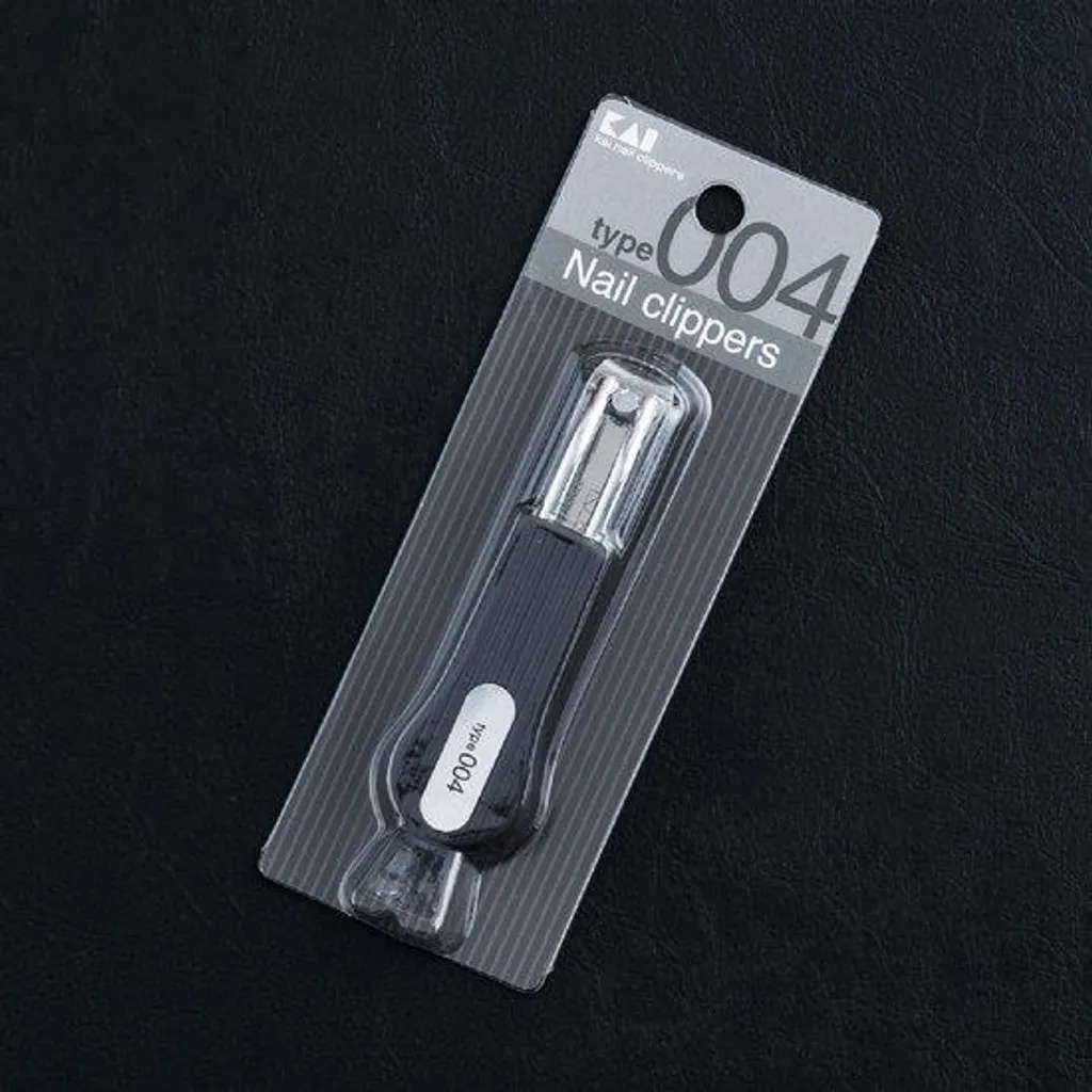 Ciseaux à ongles KE0104 acier inox avec lames courbes de haute précision