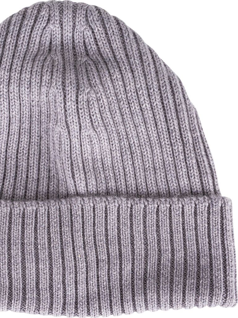 Lacoste Mütze aus Gerippter Wolle Uni Grau, Grösse:OSFA Produktbild 9