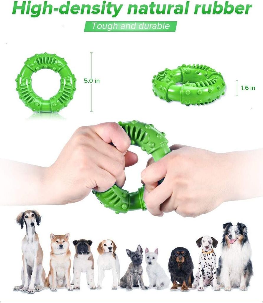 Frisbee Hund Fuufome Hundespielzeug Fr Aggressive Kauer  Unzerstrbar,  Aus Nylon, Fr Alle Hundegren Intelligenz Spielzeug Fr Hunde