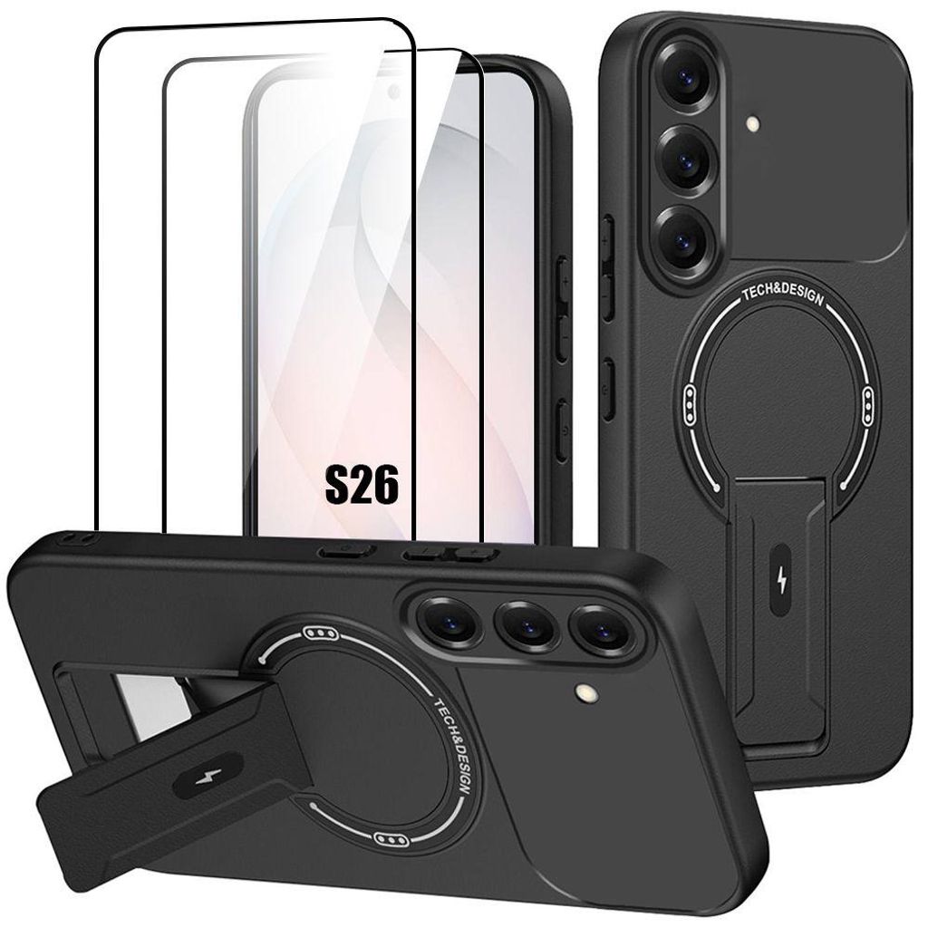 Coque + 2 Verres Trempés pour Samsung Galaxy S26, Image du produit 