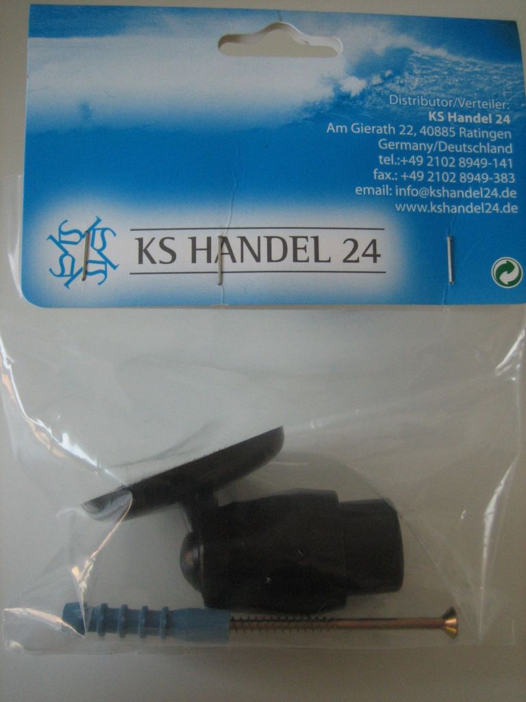 Adattatore per parete inclinata Ø27 mm per binari per tende Immagine del prodotto 