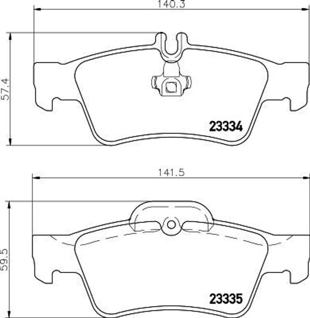 Plaquettes de frein sans bruit HELLA pour Mercedes, Solution Sifflements