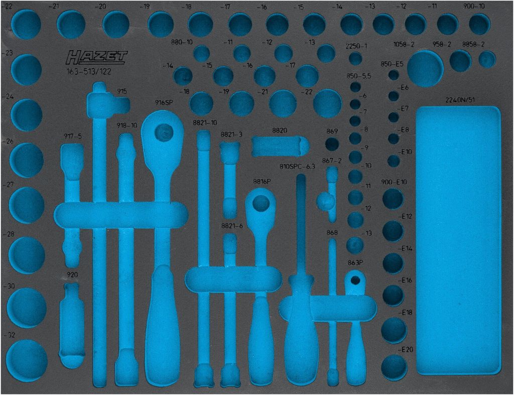 HAZET 163-513L, Schwarz Produktbild 