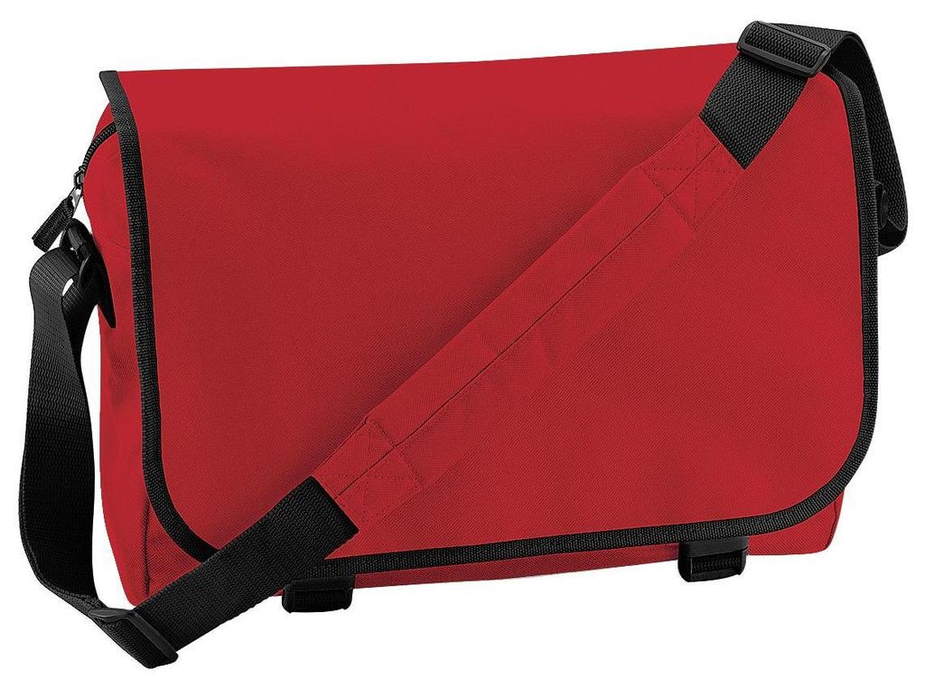 Bagbase Schultertasche / Messenger-Tasche, 11 Liter FK197 (Einheitsgröße) (Rot)