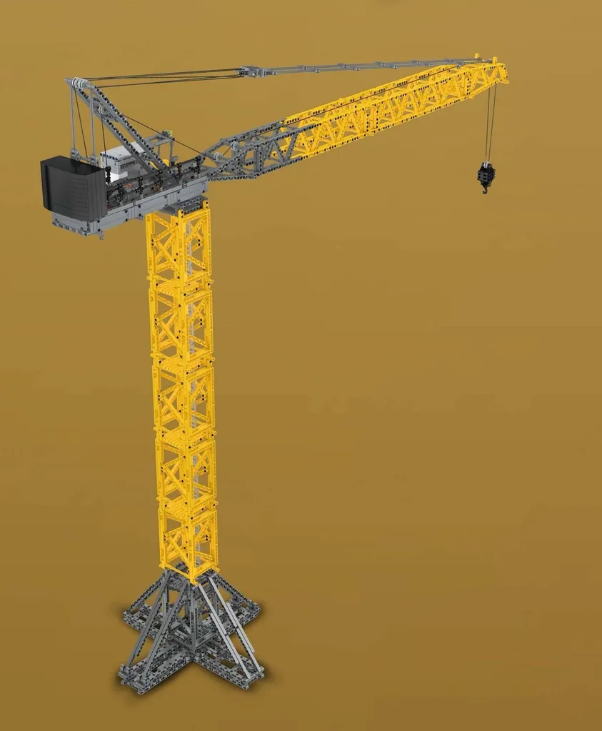 Grue télécommandée Mould King 17096 : Construisez un modèle technique solide