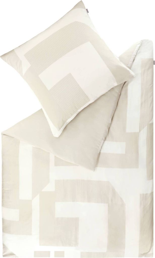 MUSTERRING Renforcé Bettwäsche SLOW Beige 135 x 200 cm
