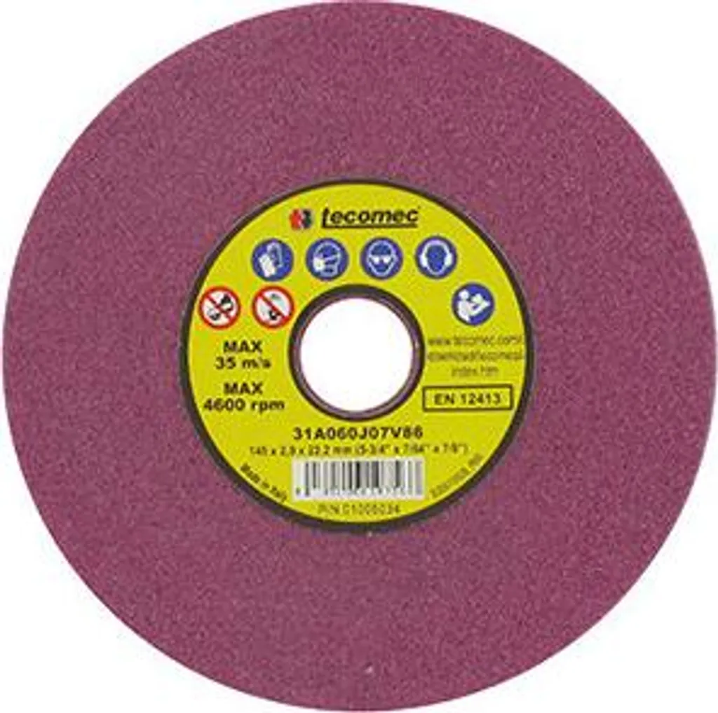 Disque abrasif Tecomec 145 x 22,2 x 2,9 mm ultra-fin pour tronçonneuse