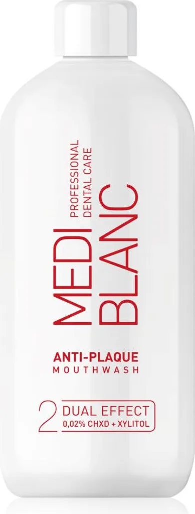 Bain de bouche anti-plaque dentaire 500 ml soin quotidien gencives