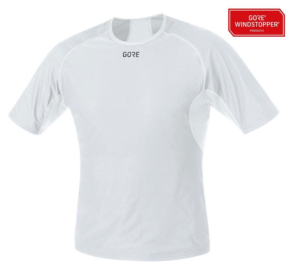 T-Shirt Gore M WS Base Layer Herren kurz grau-weiß größe XL 100024920110