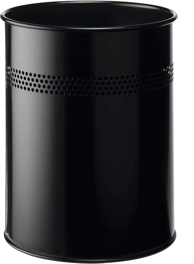 DURABLE 330001: Il Cestino Nero 15L Perfetto per il tuo Home Office
