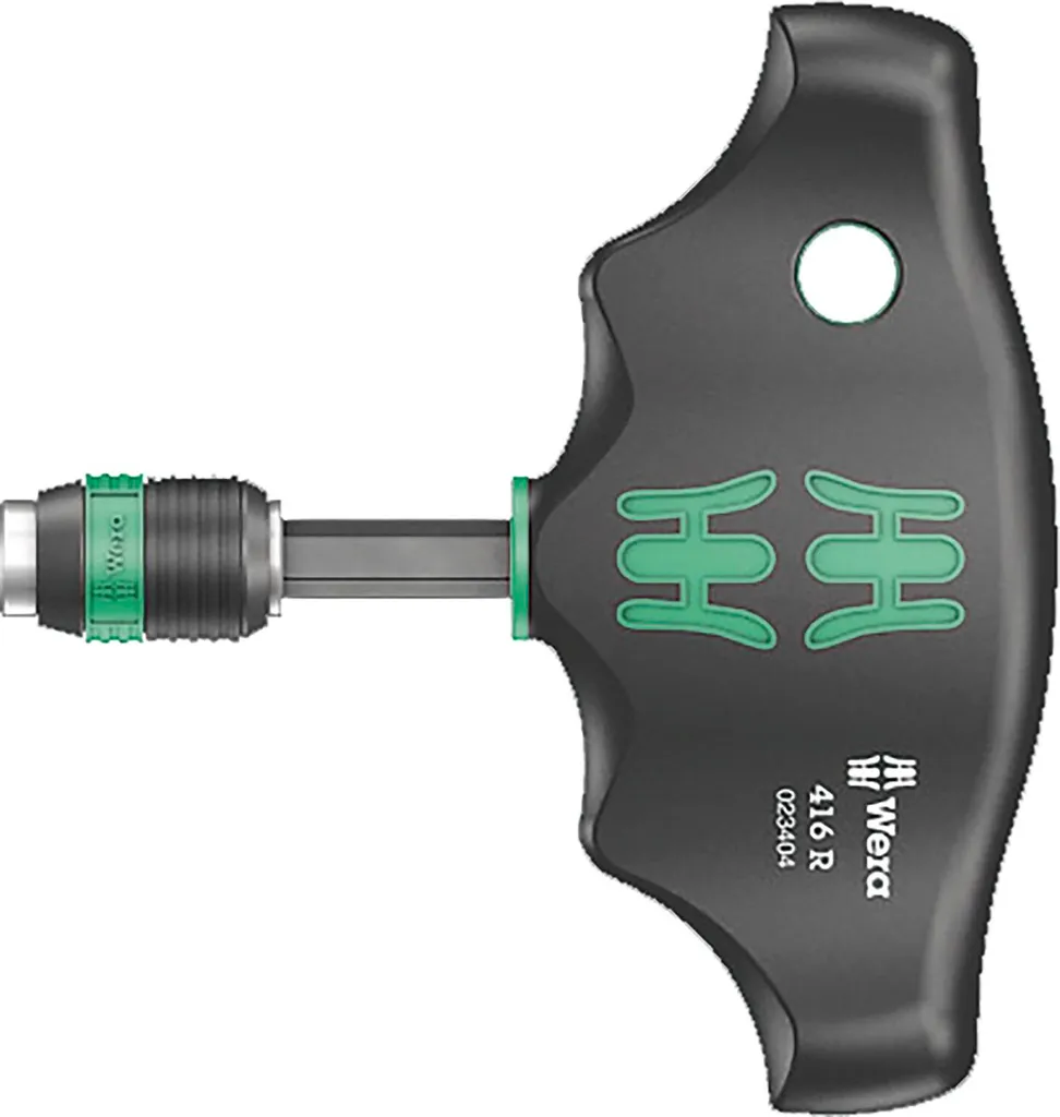 Wera 416 R Rapidaptor 1/4" - Porta-inserti a T Alta Coppia