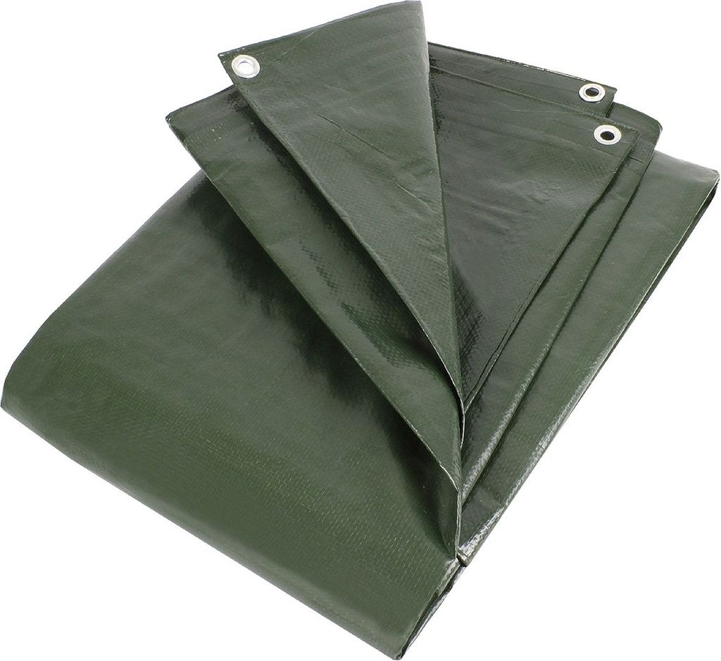 PE  Holzabdeckplane 2,5 x 10 m grün 210 g|m² 432510 Produktbild 
