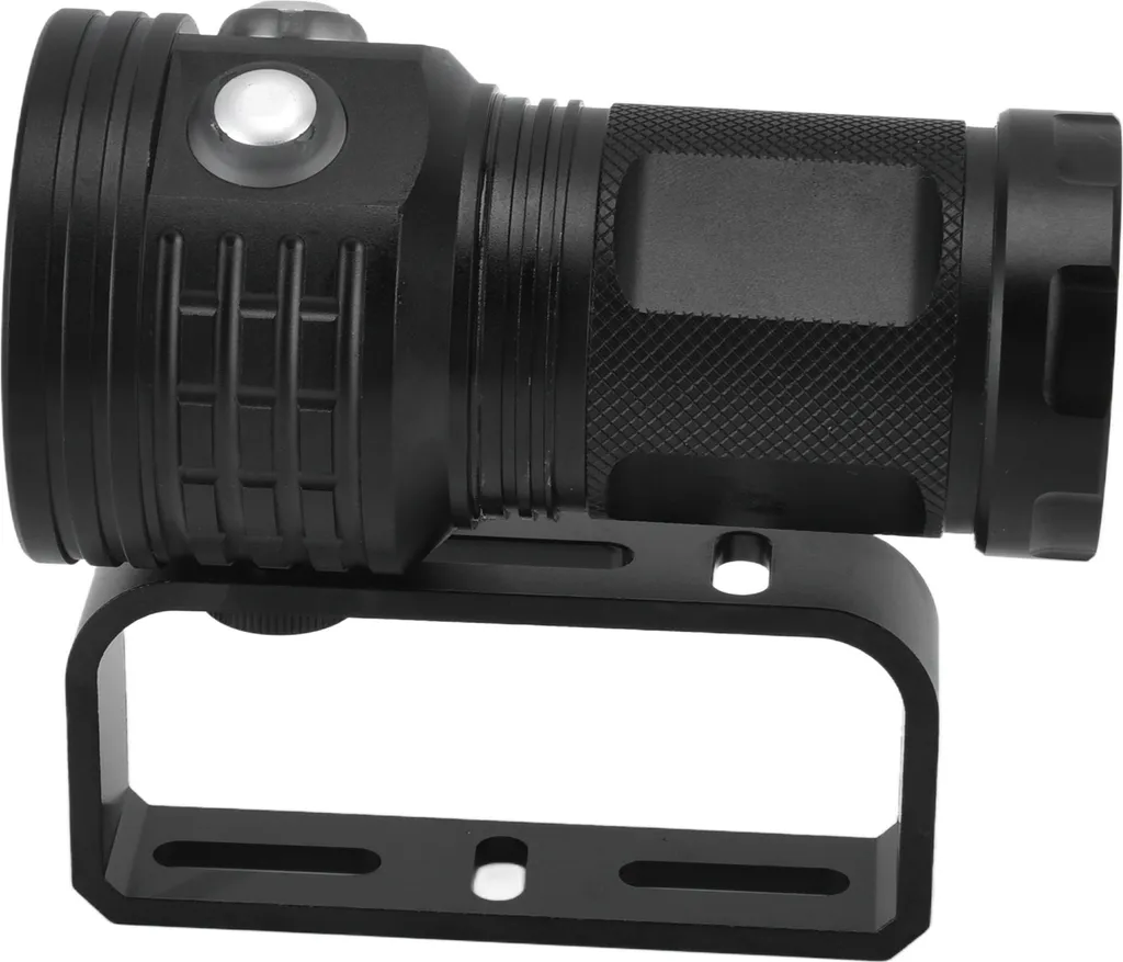 Lampe de plongée LED ultra puissante IPX8 rechargeable en aluminium