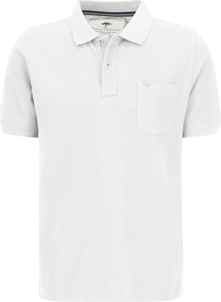 Fynch-Hatton Poloshirt Kurzarmshirt mit Polokragen