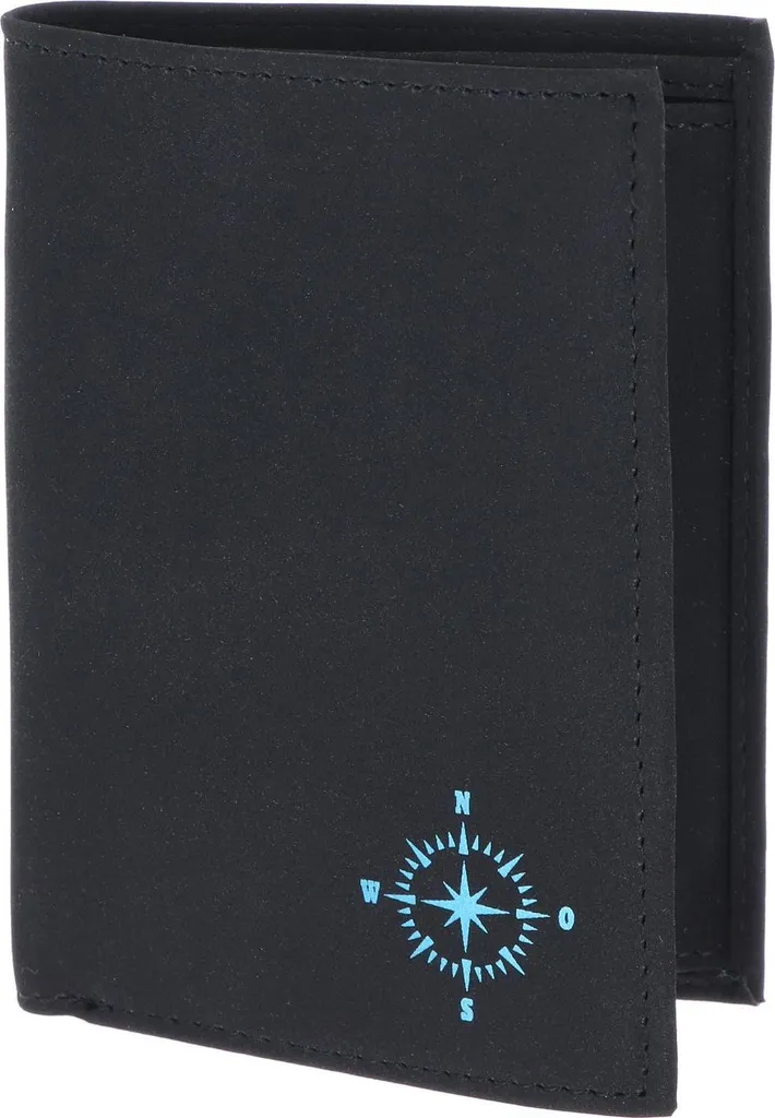 Oxmox Portafoglio Impermeabile New Cryptan Windrose 2.0 RFID