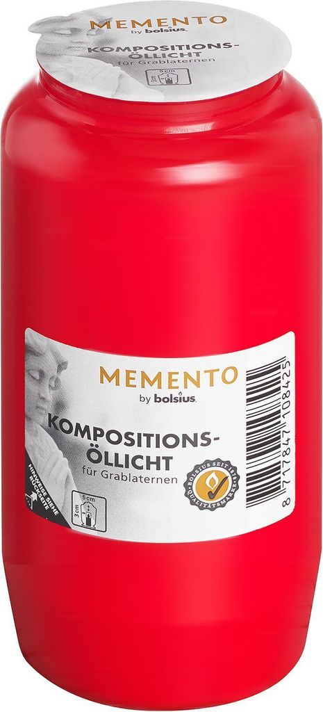 24 x Kompositions-Öllicht Nr. 7 ,rot Produktbild 