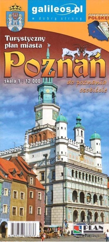 Plan miasta - Poznań 1:12 000 - Kollektive Bearbeitung (Stadtpläne, Reisen)