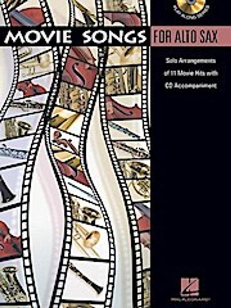 Filmlieder Altsaxophon Buch & Cd