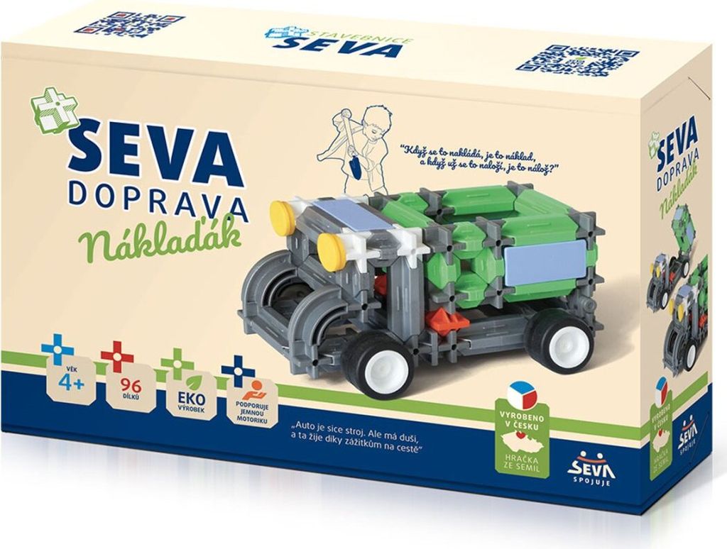 Stavebná súprava TRANSPORT - Nákladné vozidlo Obrázok produktu 