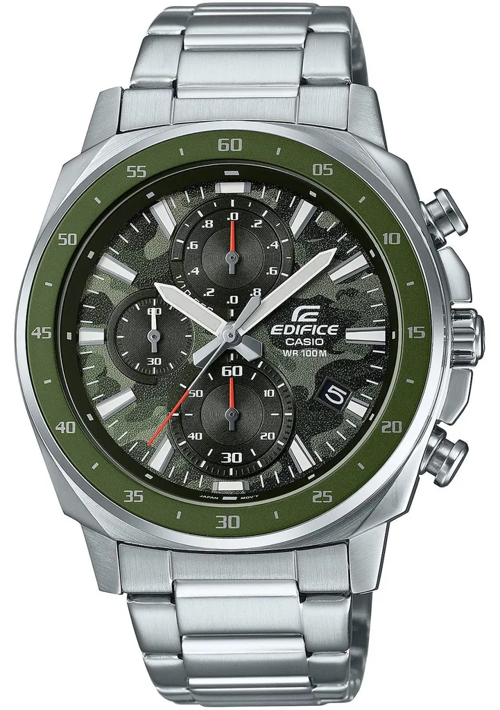 Montre Homme Casio Edifice Chronographe Bracelet Acier Inoxydable