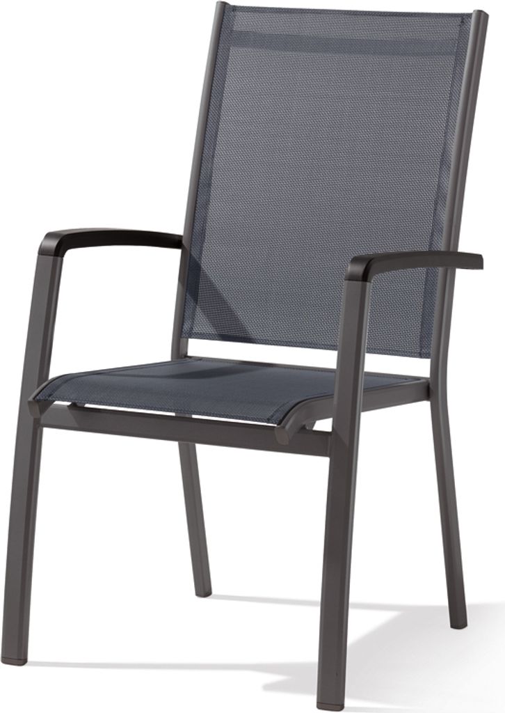 2er Set Sieger Bodega Stapelsessel Aluminium