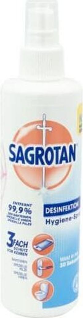 SAGROTAN® DESINFEKTION spray disinfettante 250 ml Immagine del prodotto 