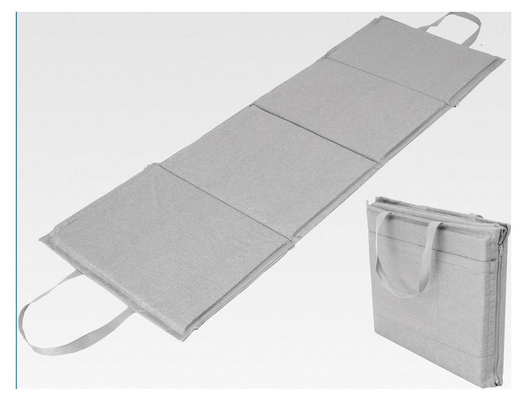 Strandmatte, 2in1 Sonnenliege, faltbare Strandmatte mit Tasche, 2in1 Faltbare Campingmatte für Outdoor, Park, Garten, tragbar - verschiedene Farbe...