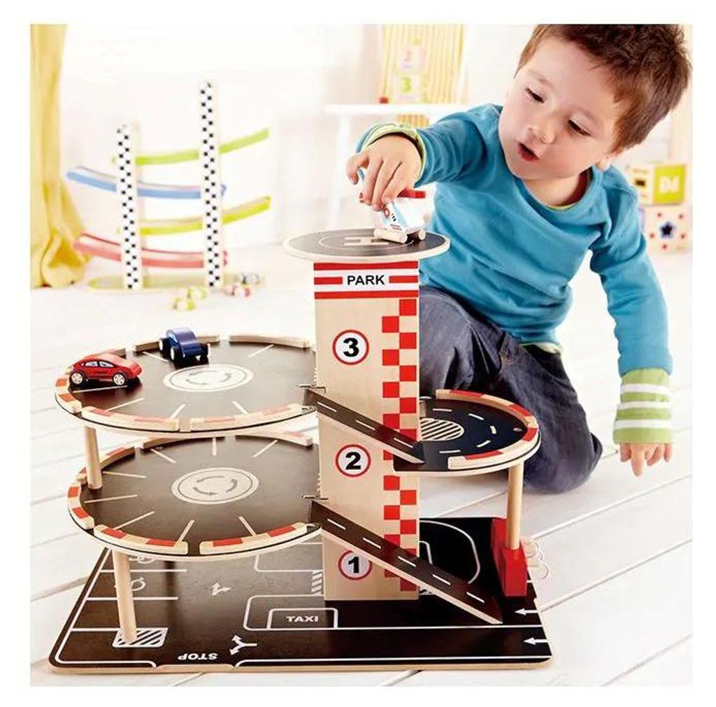 Hape PARK AND GO GARAGE, Akčný / Dobrodružný, 3 rok / roky, Obrázok produktu 