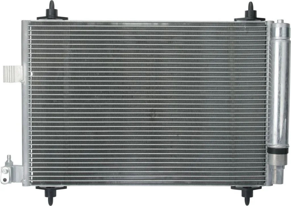 Unité de condensation alu Peugeot 206 1.4 HDi - Condenseur renforcé