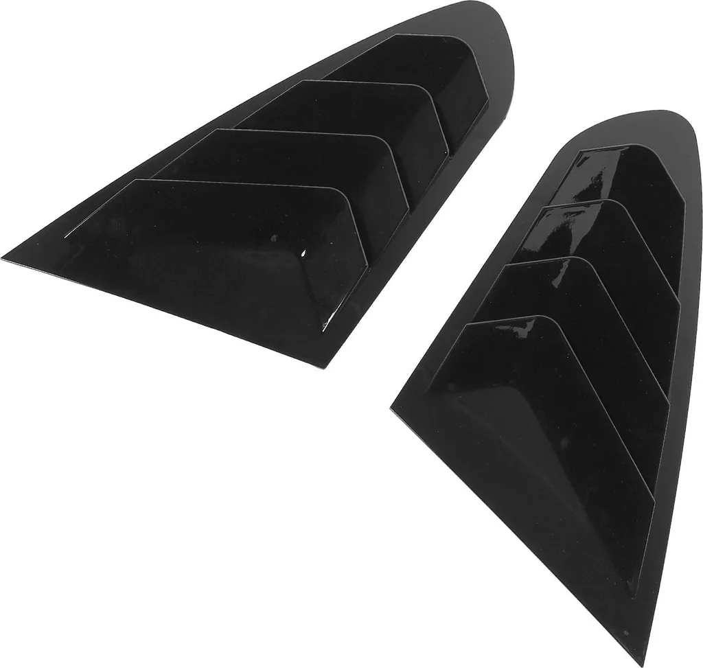 Caches Lamelles de Vitres pour BMW Série 4 F36 2014-2020 Noir Brillant