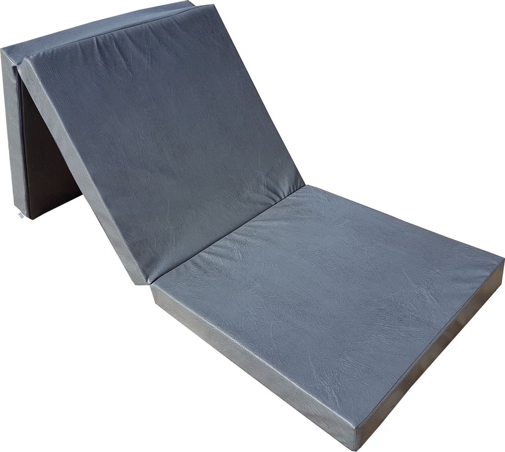 Natalia Spzoo Klappmatratze Faltmatratze Gymnastik Matratze 195x65x8cm, Grau