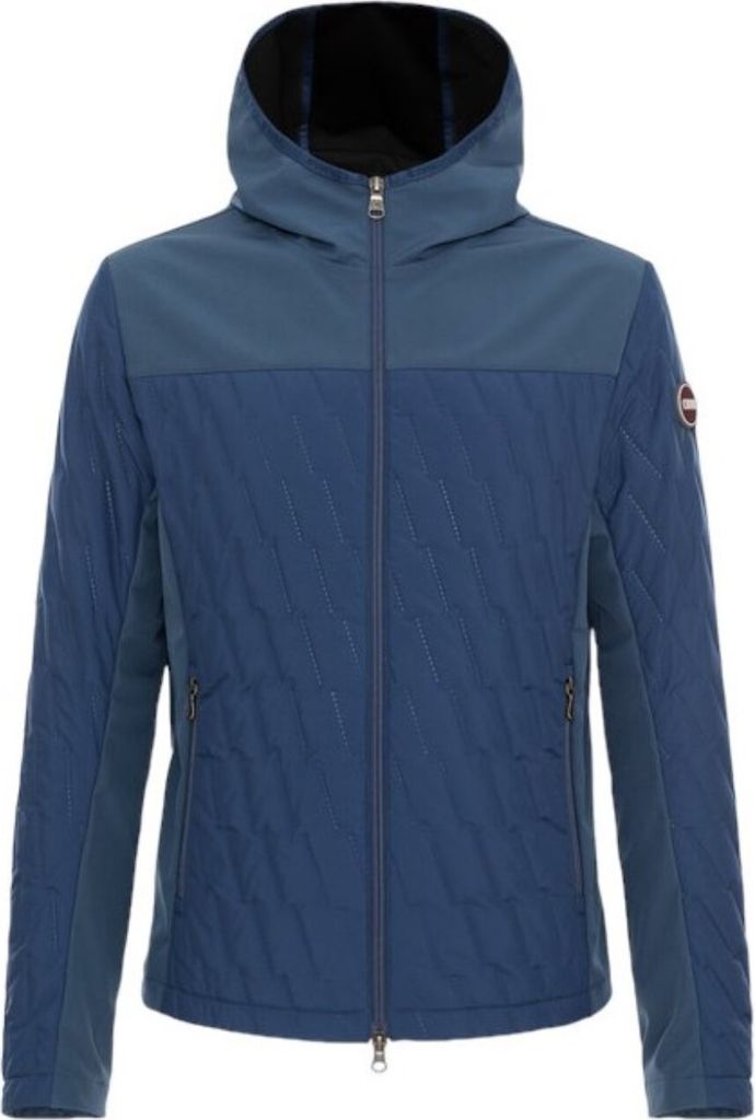 Colmar Klassische Herren Jacke Wasserdicht mit Integrierter Kapuze Blau