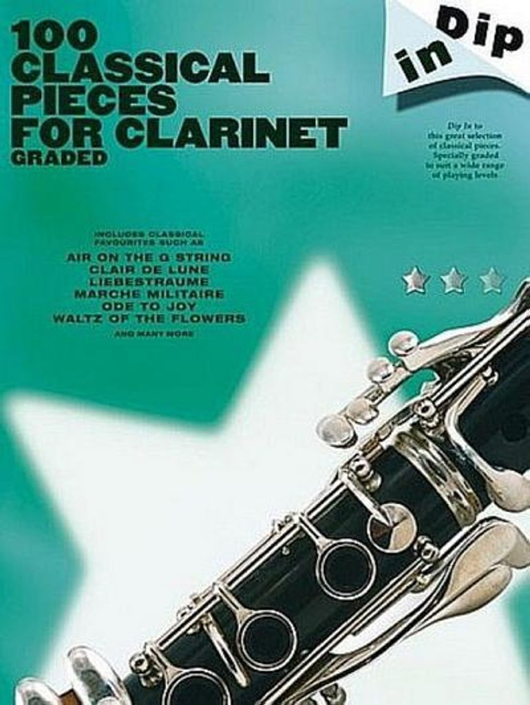 100 Classical Pieces for Clarinet Graded