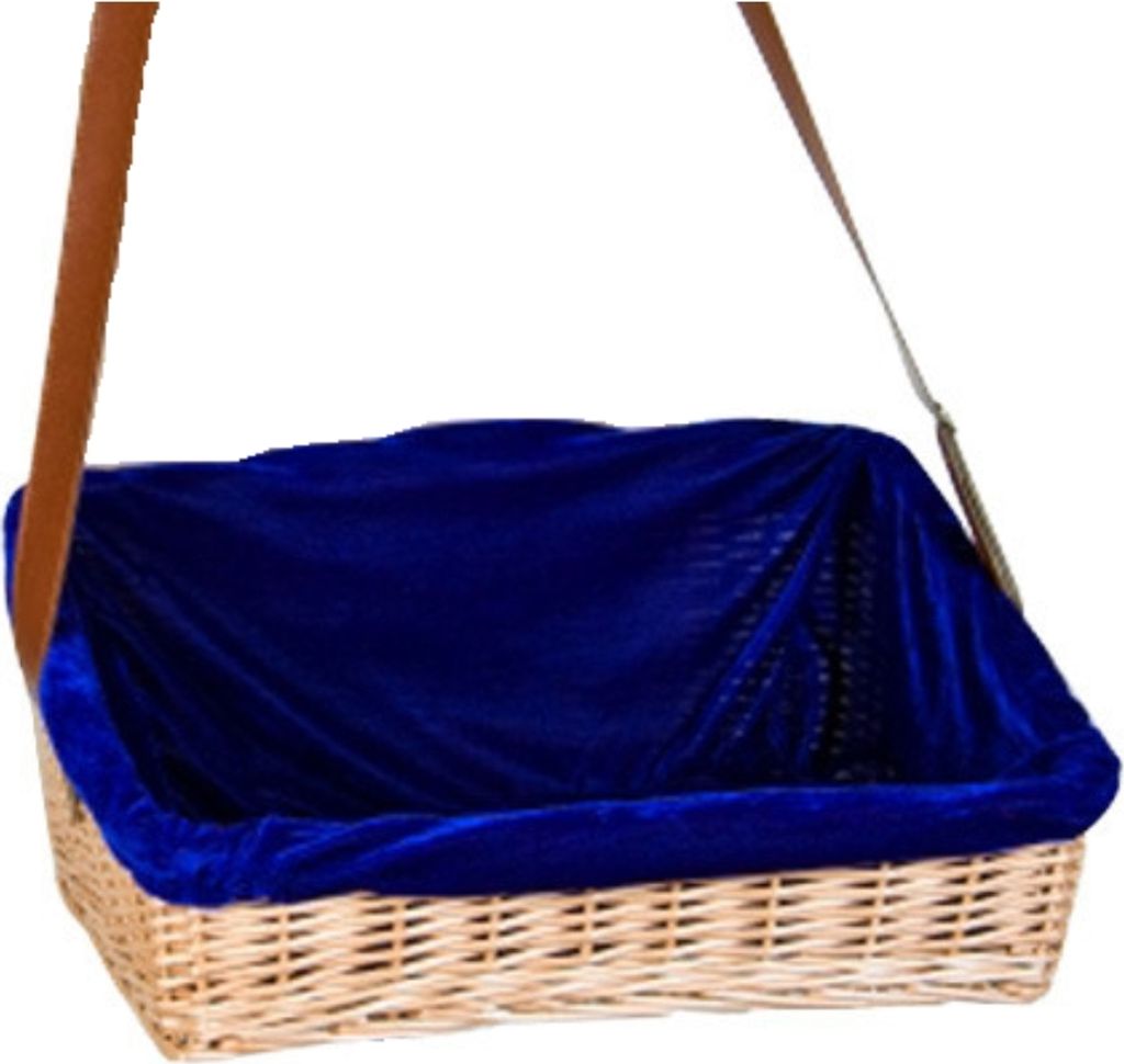 Bauchladen mit Tragegurt 43 x 29 cm Flechtkorb natur JGA Fasching Karneval Mottoparty Verkaufslösung Verkauf Verkaufsladen