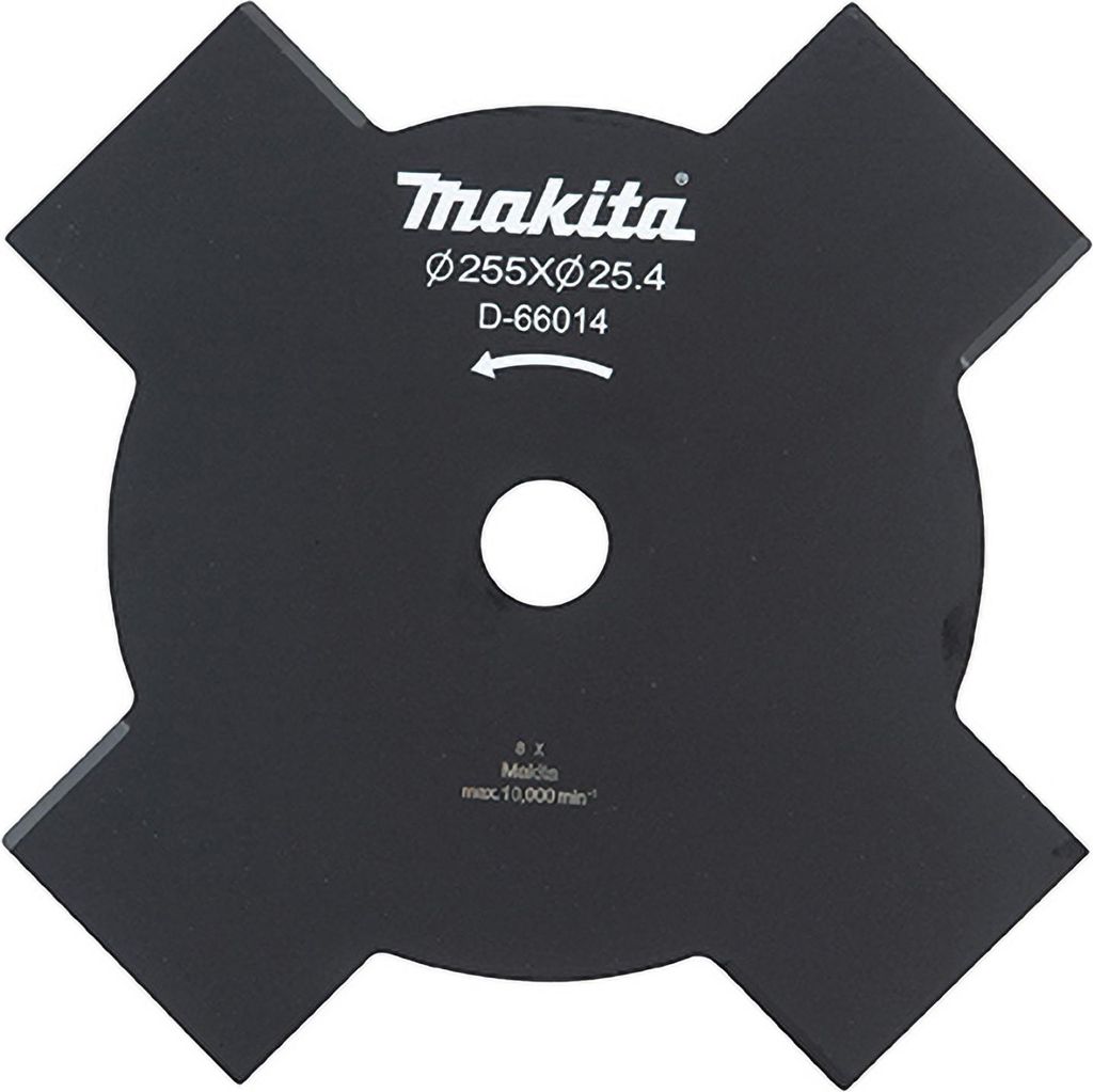 Lames 4 dents Ø255 mm pour débroussailleuse DUR368/369 - Image du produit 