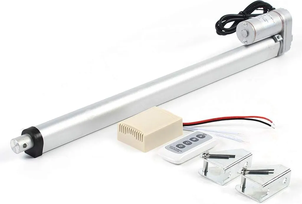 Moteur Linéaire Électrique 12V 450mm pour Automatisme de Portail et Volet