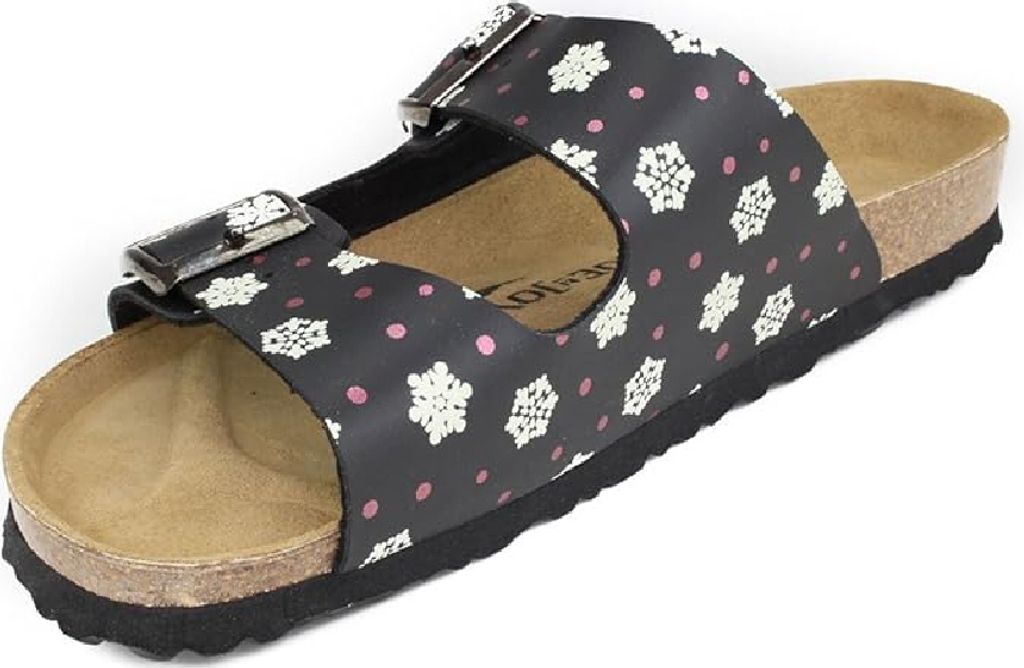 JOE N JOYCE London SynSoft Soft-Fußbett Crystal Black Größe 36 Schmal