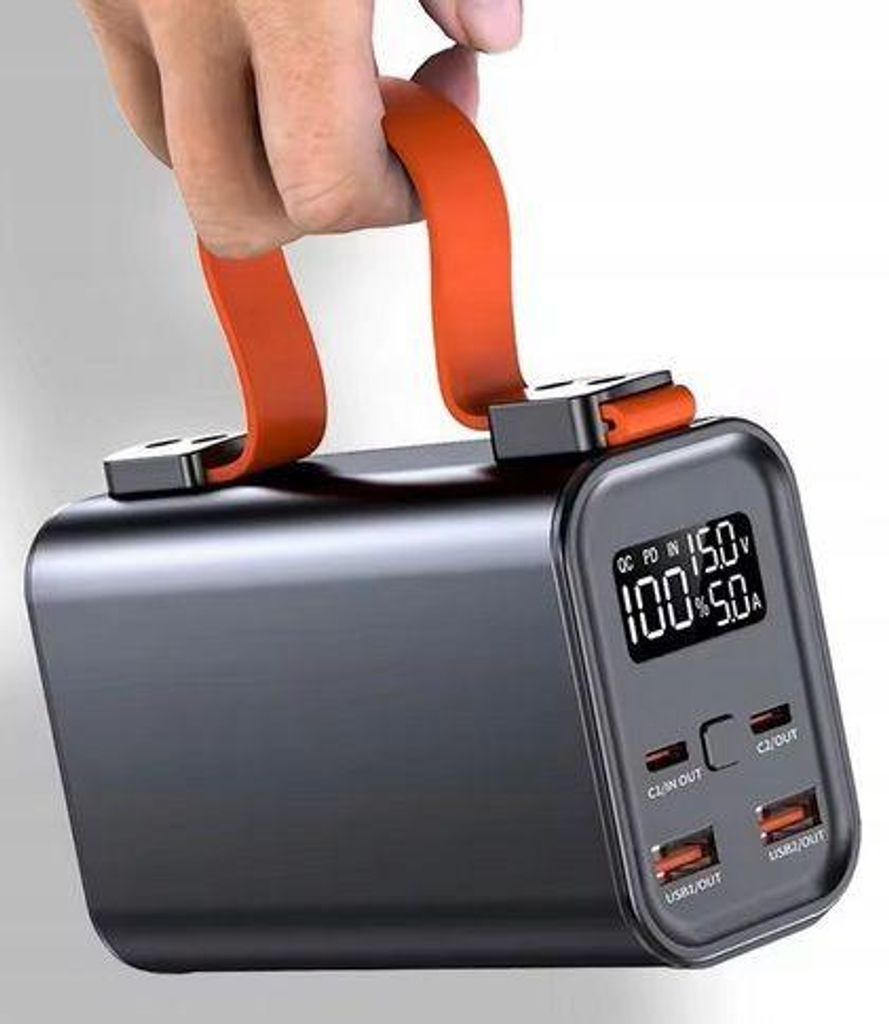 POWERBANK 100 W SUPER-SCHNELLES LADEN 30000 mAh AMPERE VOLT Produktbild 
