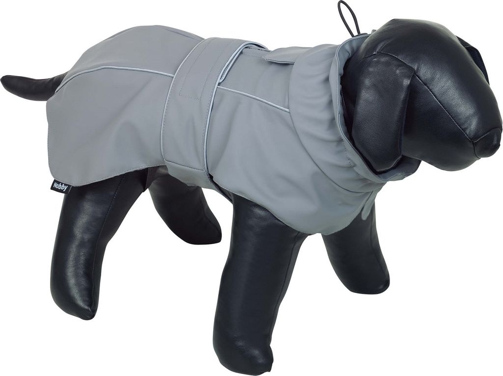 Nobby Hundemantel Antek Regenmantel Grau 65 cm