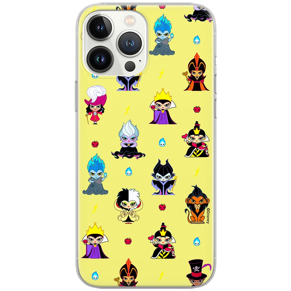 ERT GROUP Disney Handyhülle für IPHONE 13 PRO Muster Disney Villains 007 DPCVIL17060