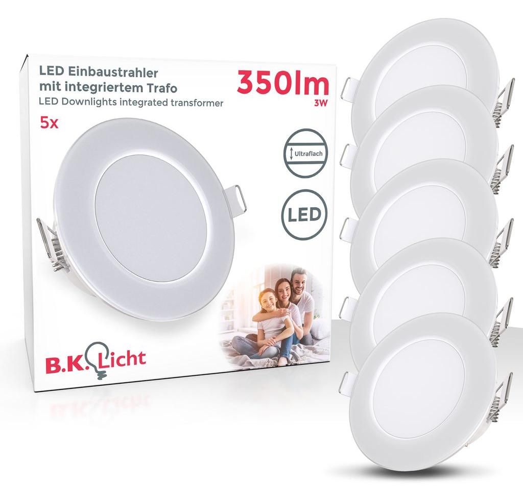 B.K.Licht BKL1545, Powierzchniowe spot oświetlenie, LED, 3 Zdjęcie produktu 