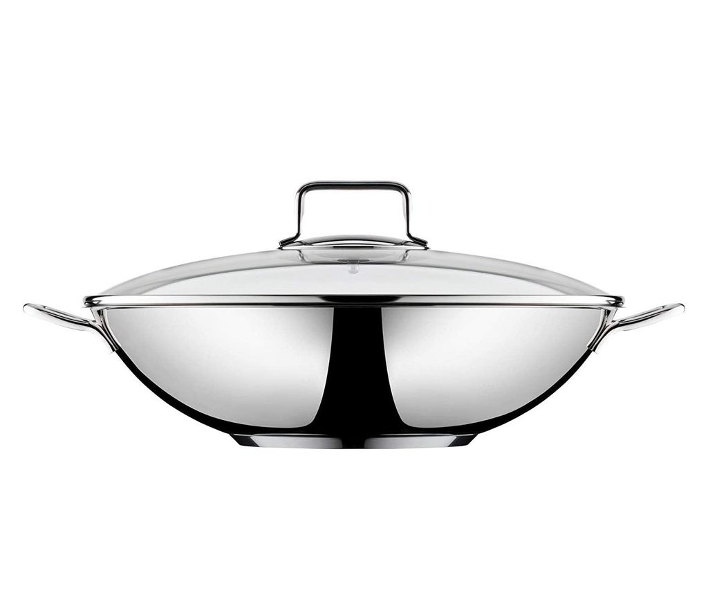 WMF 0793566040, Wok-/Bratpfanne, Edelstahl, Edelstahl, Produktbild 