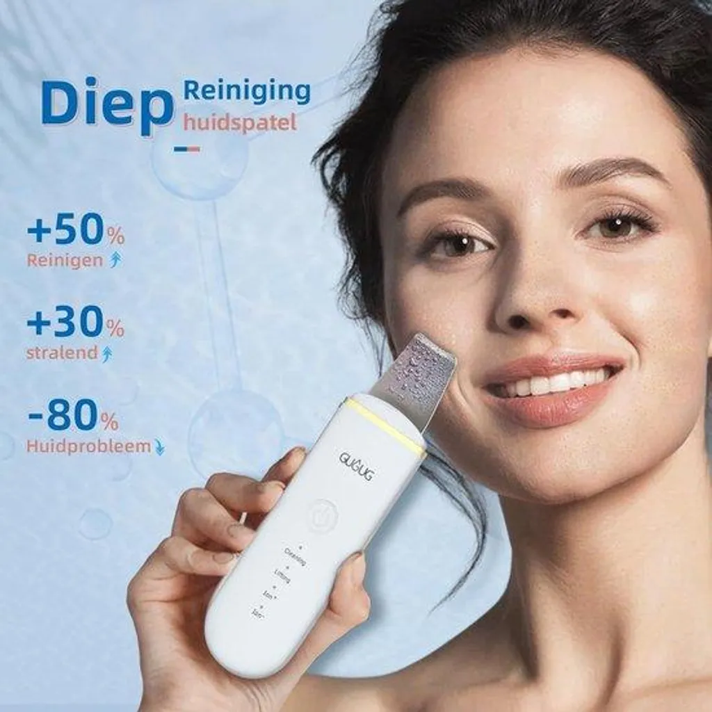 Brosse visage or blanc nettoyage en profondeur et anti-comédons Premium