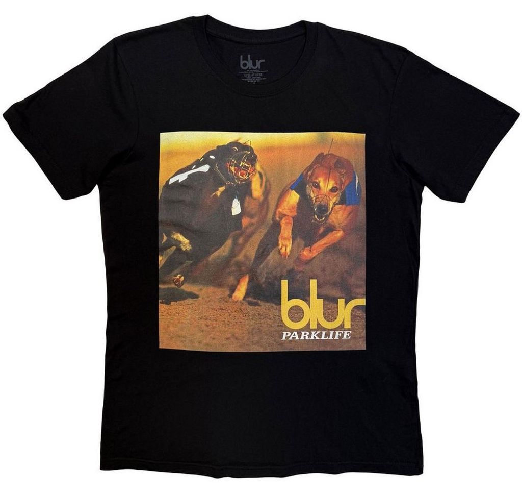 Blur - "Parklife" T-Shirt für Herren/Damen Uni RO15609 (L) (Schwarz)