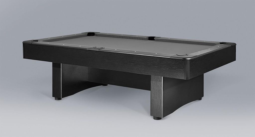 Bilijardai Dino Club Poolbillardtisch 8ft Grau mit 25 mm Schieferplatte