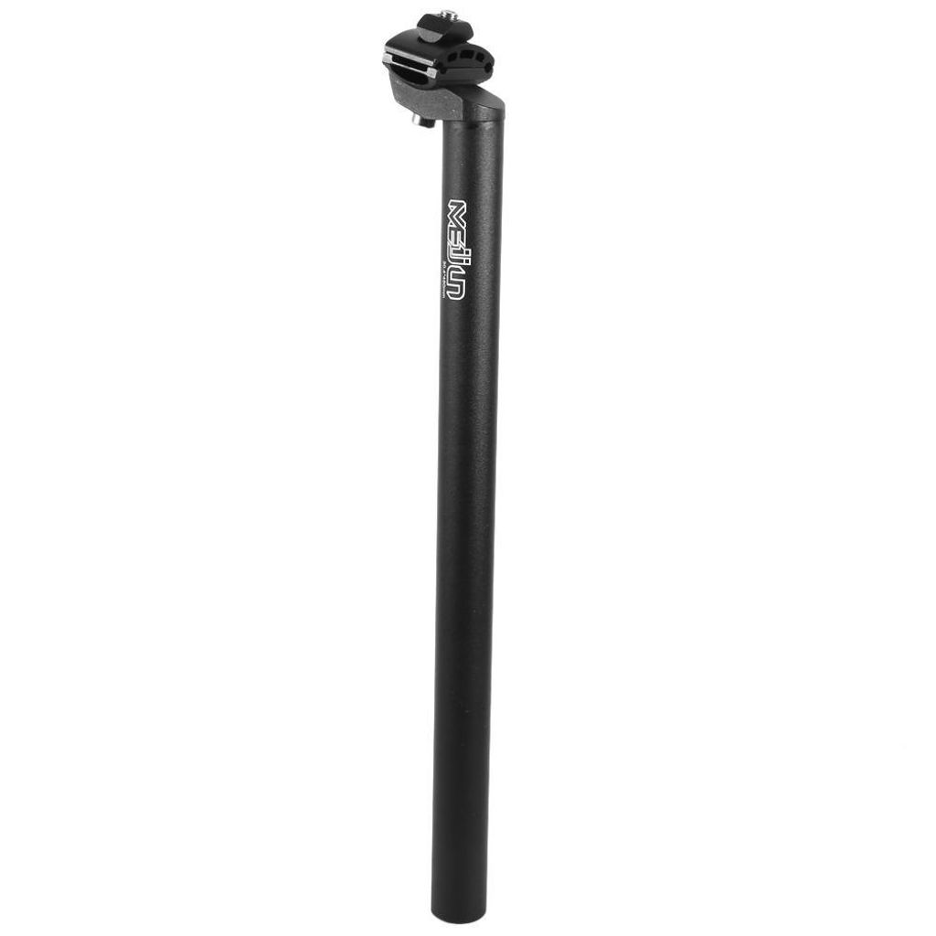 X AUTOHAUX Alu-Sattelstütze Für MTB & Rennrad – Universell, 300 Mm Länge, 25,4 Mm Durchmesser, Schwarz
